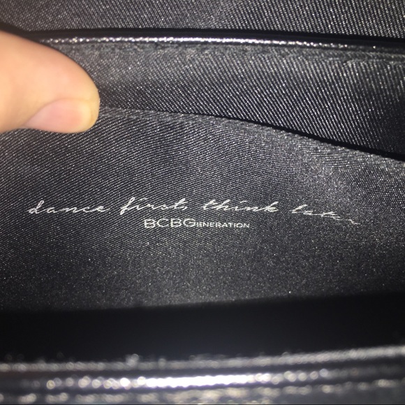 BCBGeneration Crossbody Black Purse - Picture 6 of 7